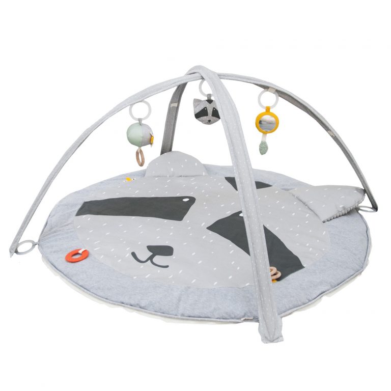 Activity play mat with arches - Mr. Racoon