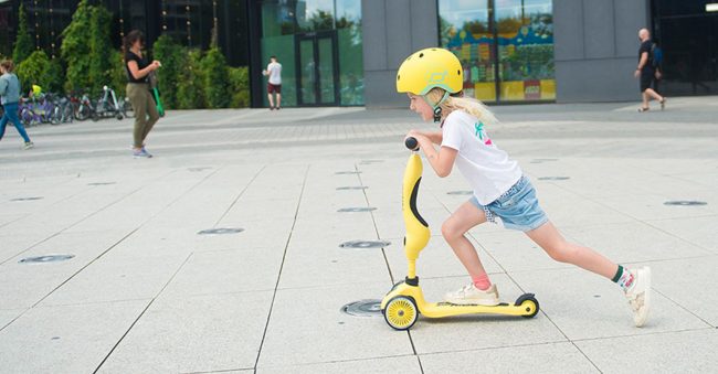 Scoot&Ride® Otroška čelada XXS-S Lemon