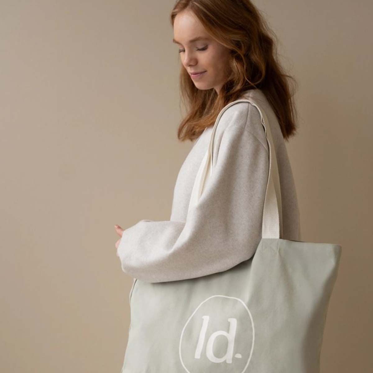 Little Dutch® Torba iz blaga Canvas Shopper LD Logo